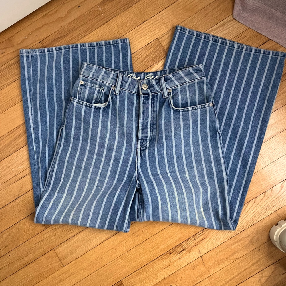 We The Free Striped Jeans